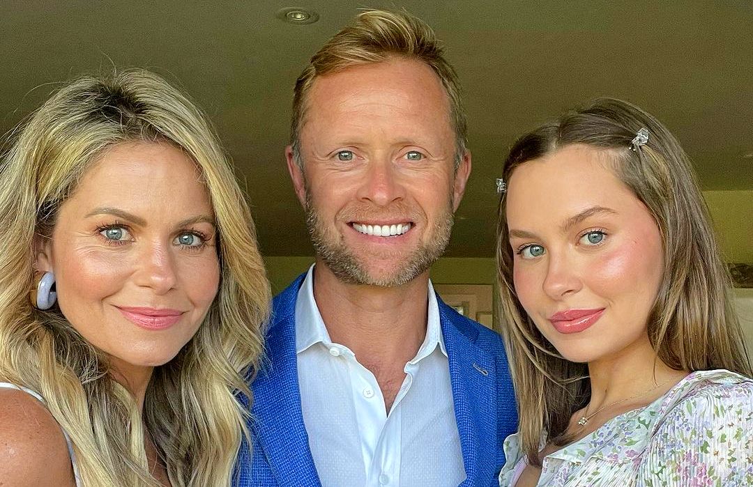 Candace Cameron Bure and family