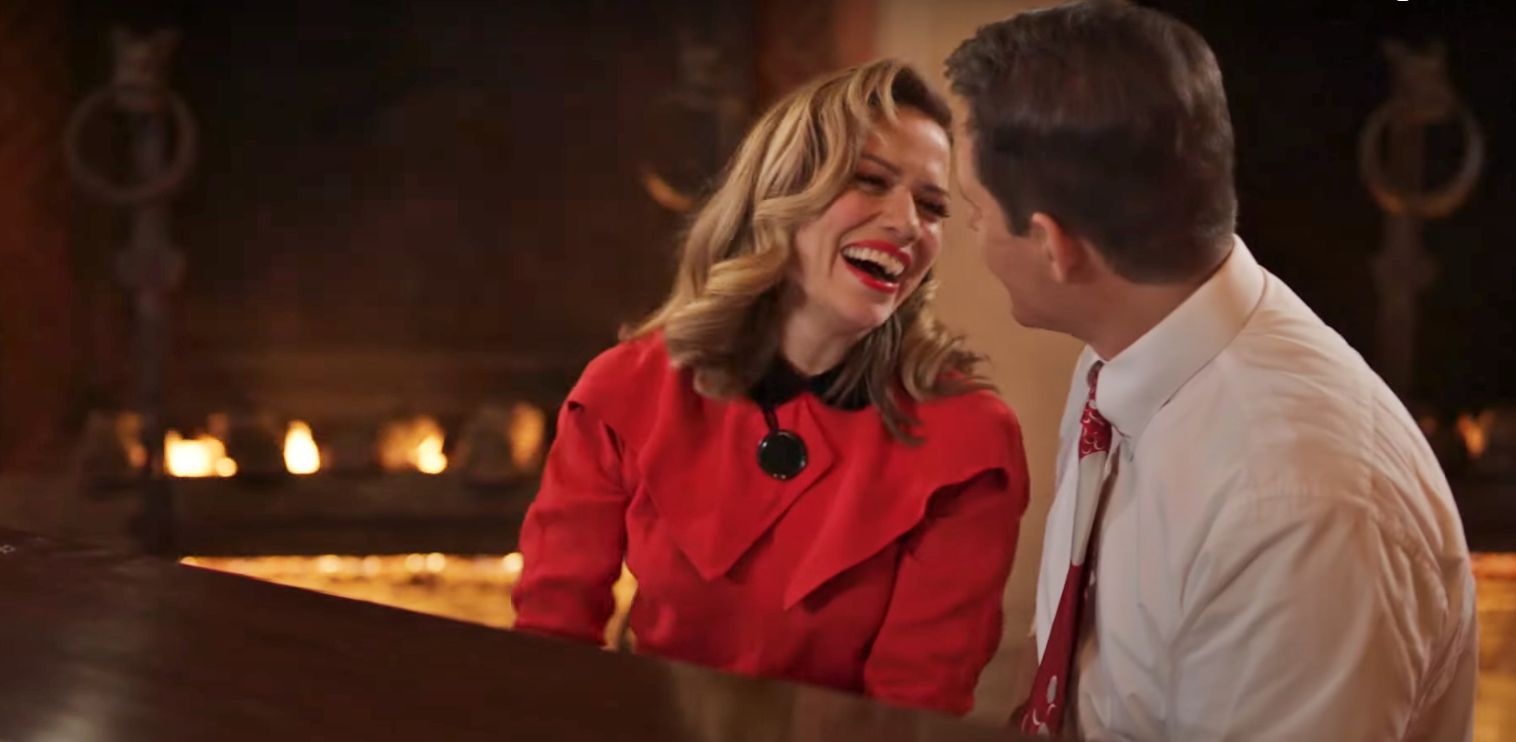 Bethany Joy Lenz and Kristoffer Polaha