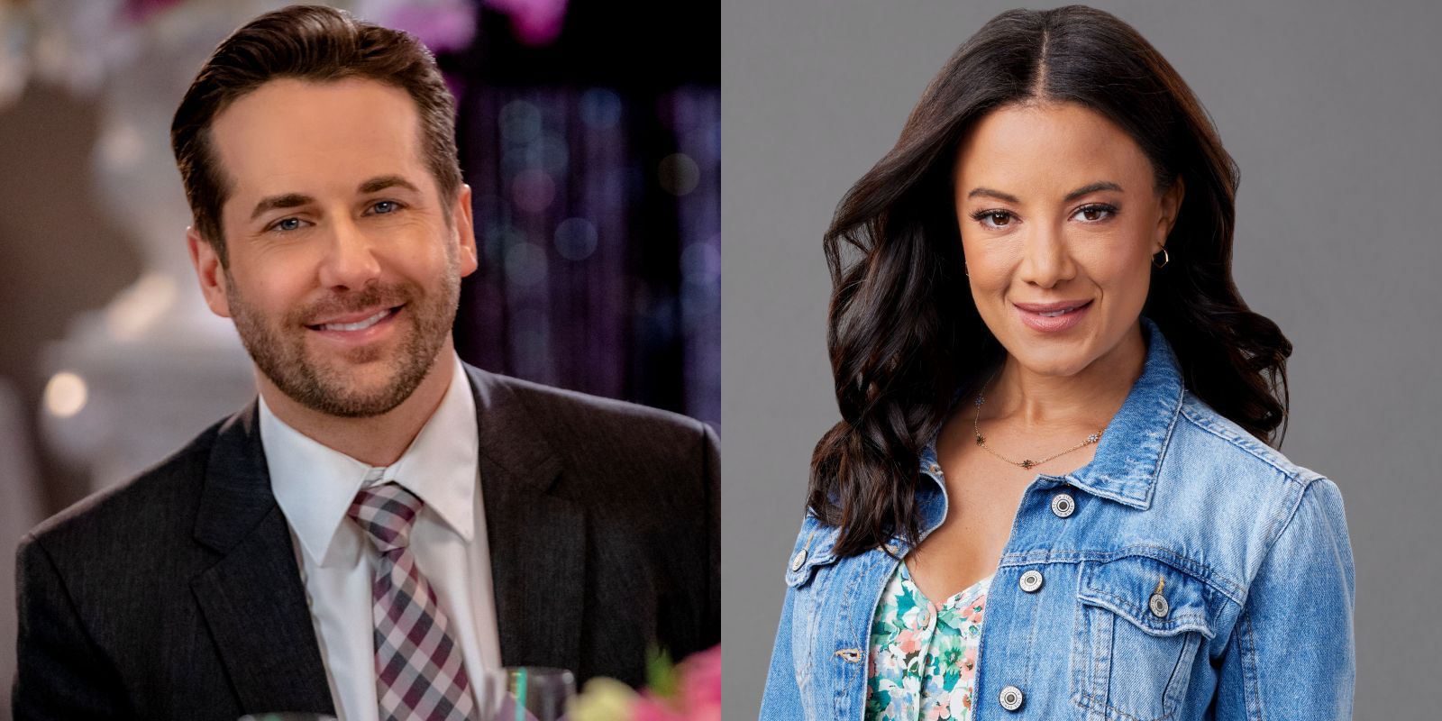 Niall Matter and Heather Hemmens star in Come Fly With Me on Hallmark Movies & Mysteries