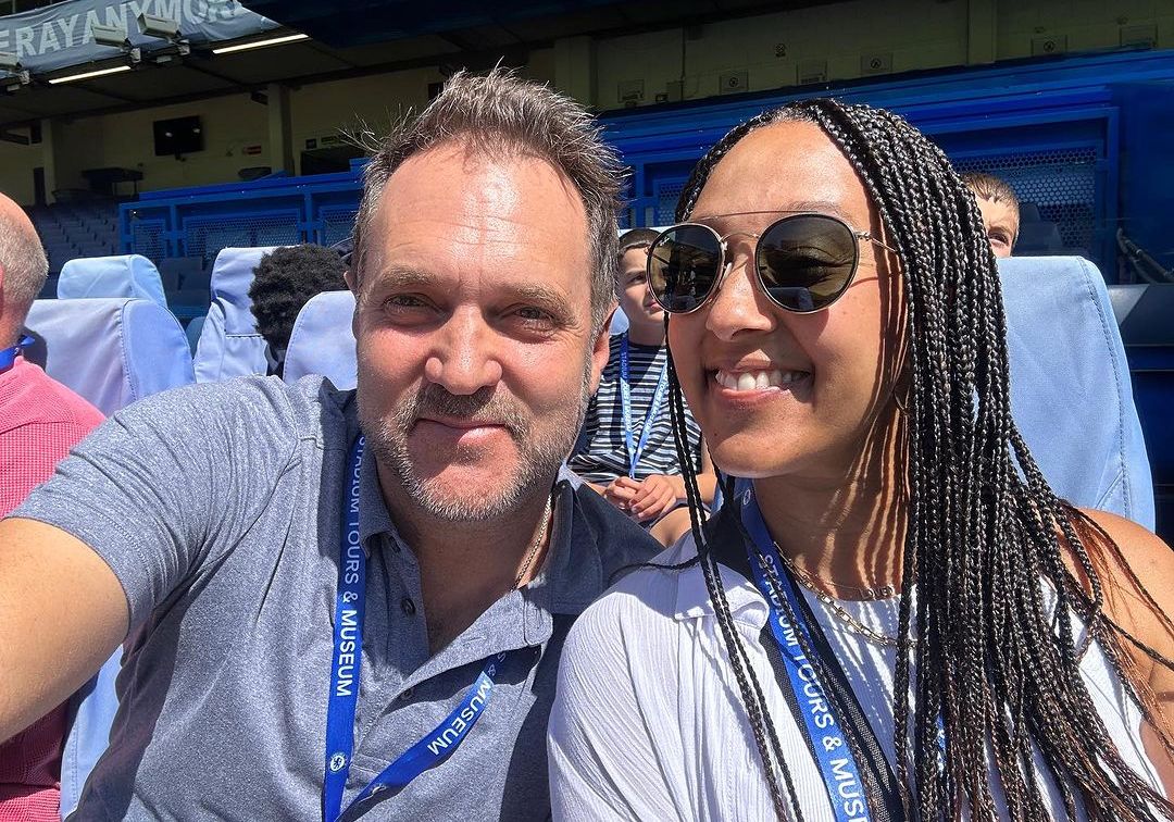 Hallmark star Tamera Mowry-Housley and Adam Housley