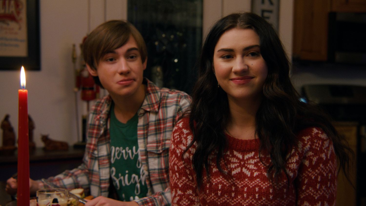 Cameron Judd and Colette Hahn in A Holiday I Do on Tello