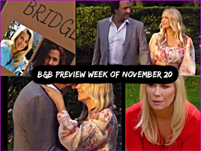 The Bold and the Beautiful Preview: Ridge’s Romantic Gratitude, Brooke’s Trip Down Memory Lane