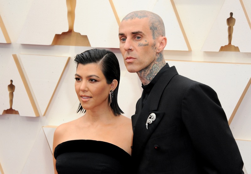 Kourtney Kardashian And Travis Barker Seek Attention After Hiding Son
