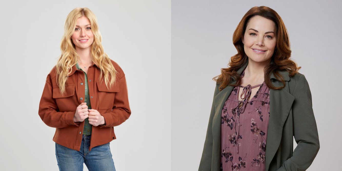 Katherine McNamara and Erica Durance star in January 2024 movies on Hallmark Channel