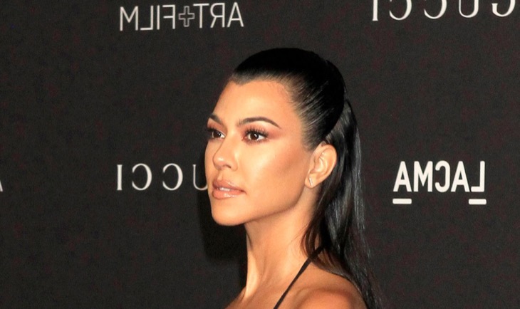 Kourtney Kardashian Flaunts Her Diamond-Encrusted Grills