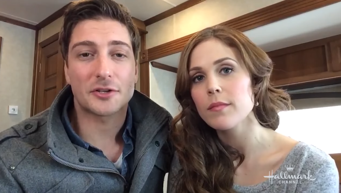 Hallmark stars Daniel Lissing and Erin Krakow