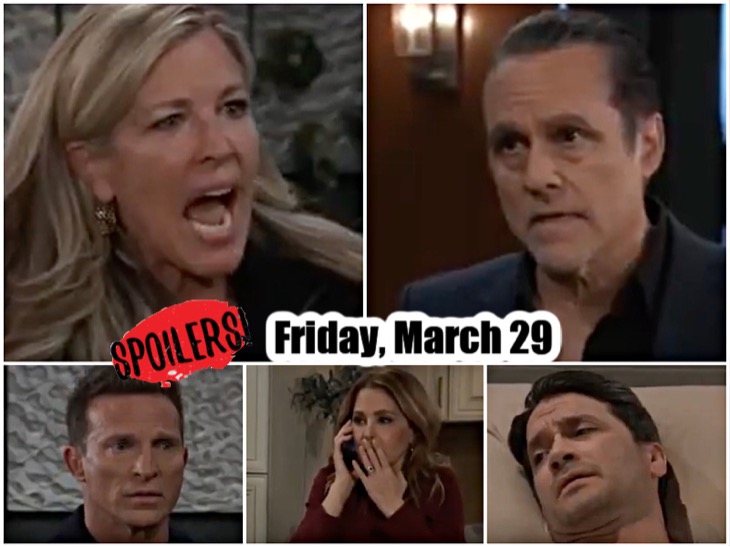 General Hospital Spoilers Friday, March 29: Jason vs Sonny, Dante’s Update, Anna’s Intel, Valentin’s Arrangements