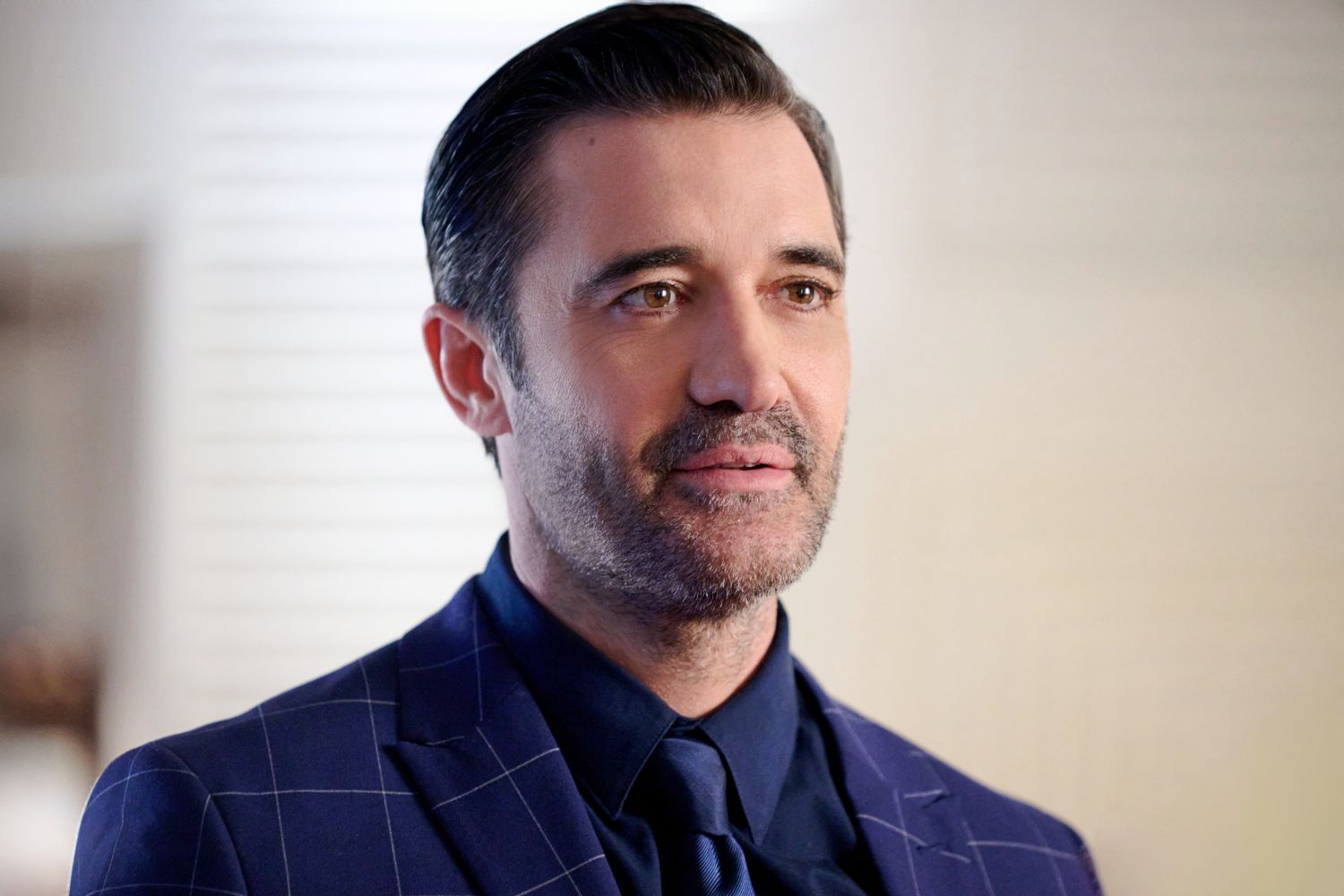 Gilles Marini, star of Crimes of Fashion: Killer Clutch on Hallmark Mystery