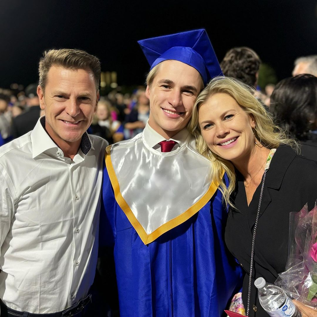 Hallmark star Alison Sweeney celebrates her son, Ben's graduation