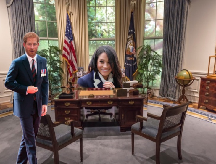 Meghan Markle's On Her Way To Becoming US President, With Donald Trump As Her Inspiration