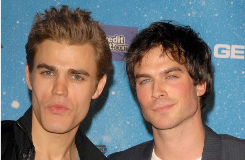 Ian Somerhalder Reunites With Paul Wesley To Create Iconic 'Vampire Diaries' Throwback