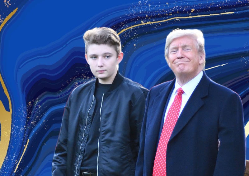 Is Barron Trump Jealous Of Donald Trump's Affection Toward Logan Paul?