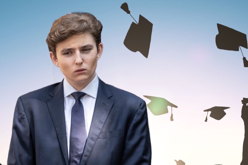Will Barron Trump Follow His Ex When She Goes Off To College?