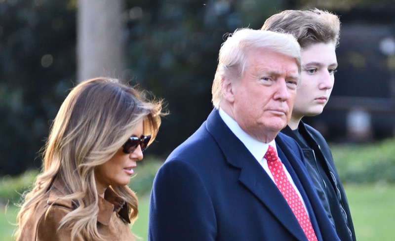 Barron Trump Prefers Spending Time With Donald Trump Than Mother Melania Trump