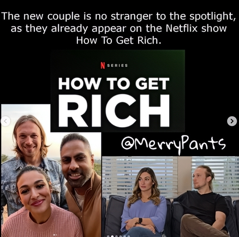 90 Day Fiance Newcomers Matt and Amani Jlassi On How To get Rich - Via Merry Pants - Instagram