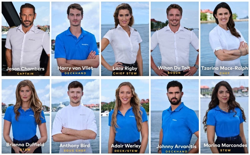 Below Deck Down Under Season 3 Crew - Bravo Via Instagram