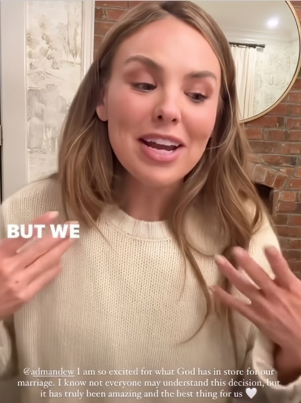 Hannah Brown Explains Her Separation From Adam Woolard - IG Via Reddit