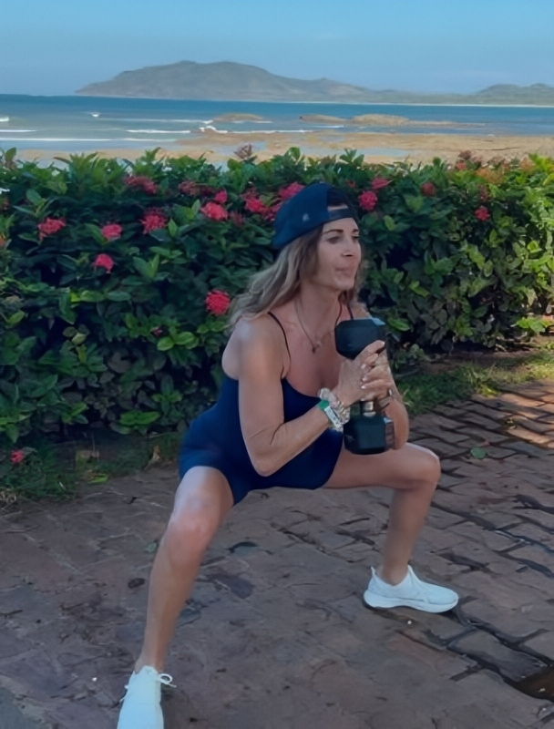 Leslie Fhima Inspires ABC Fans With Health and Fitness - Instagram