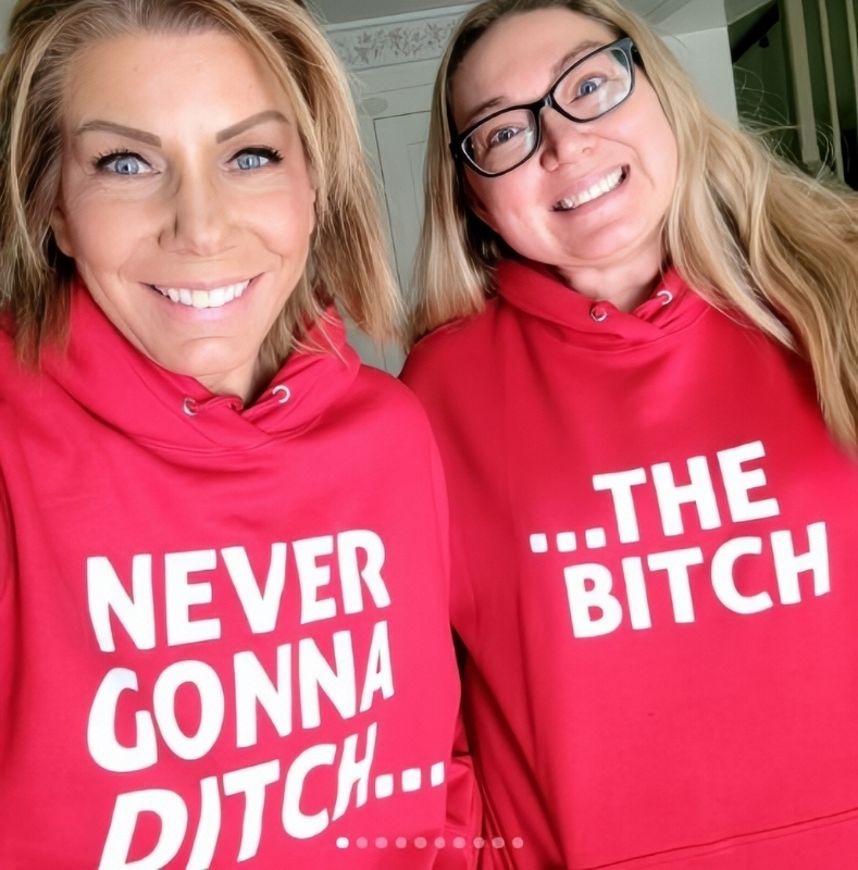 Meri Brown, Jenn Sullivan In New Sweaters - Instagram
