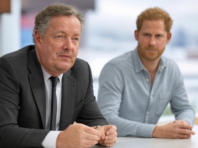 Piers Morgan Slams Moral Crusader Prince Harry