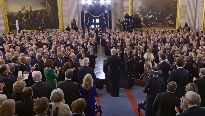 President Donald Trump At The Inauguration - CNN - YouTube