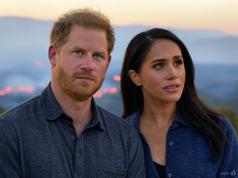 Prince Harry And Meghan Markle Are Forced To Evacuate
