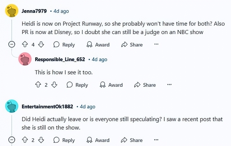 Speculation Heidi Klum Leaves AGT - Reddit