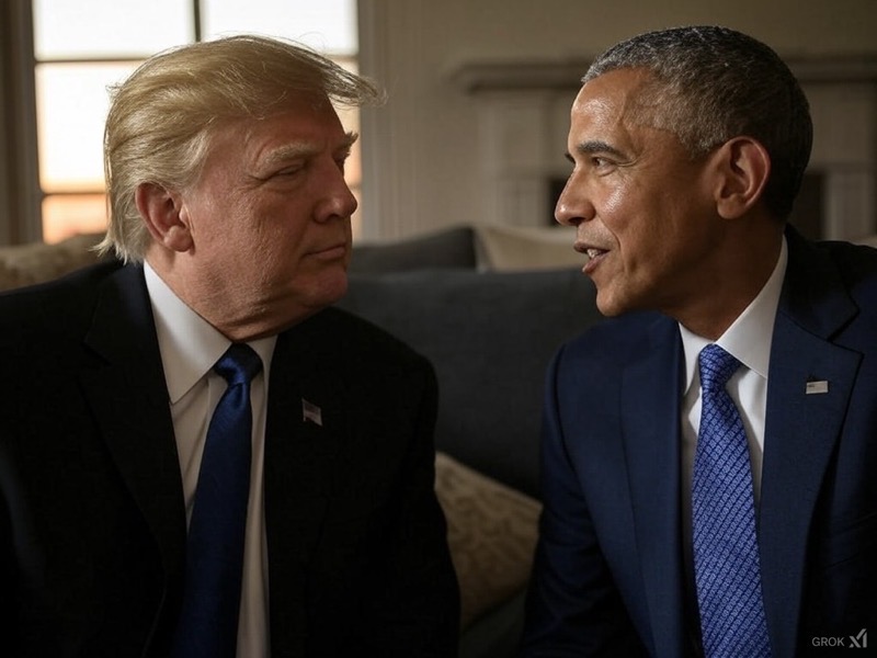 Here’s What Donald Trump Said To Barack Obama During Jimmy Carter’s Funeral