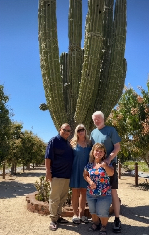 Amy, Chris and friends in the Cabo area - Instagram