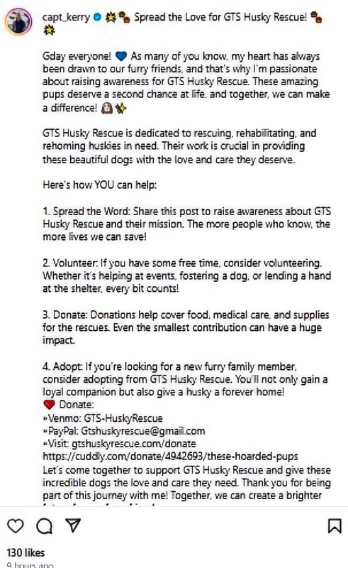 Husky Rescue - Instagram