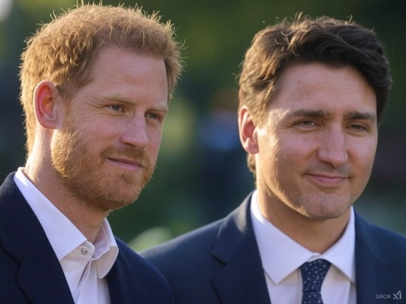 Prince Harry and Justin Trudeau Pose for Selfies While Closing Out the Invictus Games