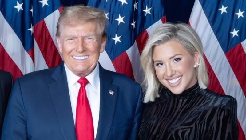 Savannah With Donald Trump - Instagram