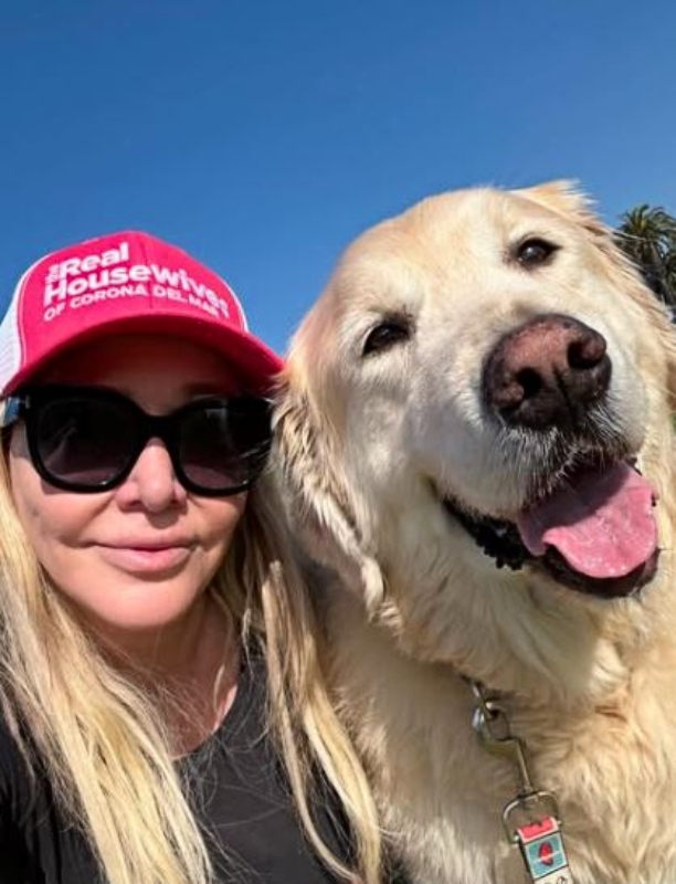 Shannon with her pup - Instagram