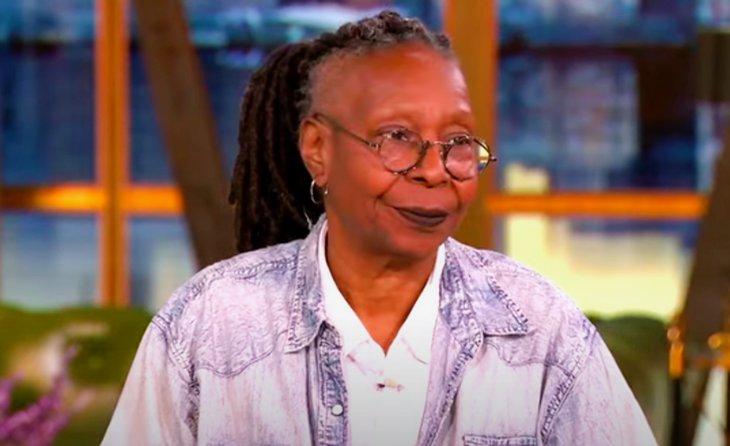 The View's' Whoopi Goldberg Spotted Making A Subtle Move