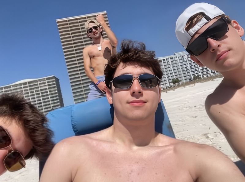 Grayson and Young Bachelors For Trump - Instagram
