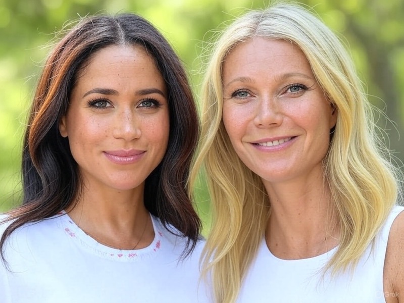 Meghan Markle And Gwyneth Paltrow’s PR Stunt Raising Eyebrows