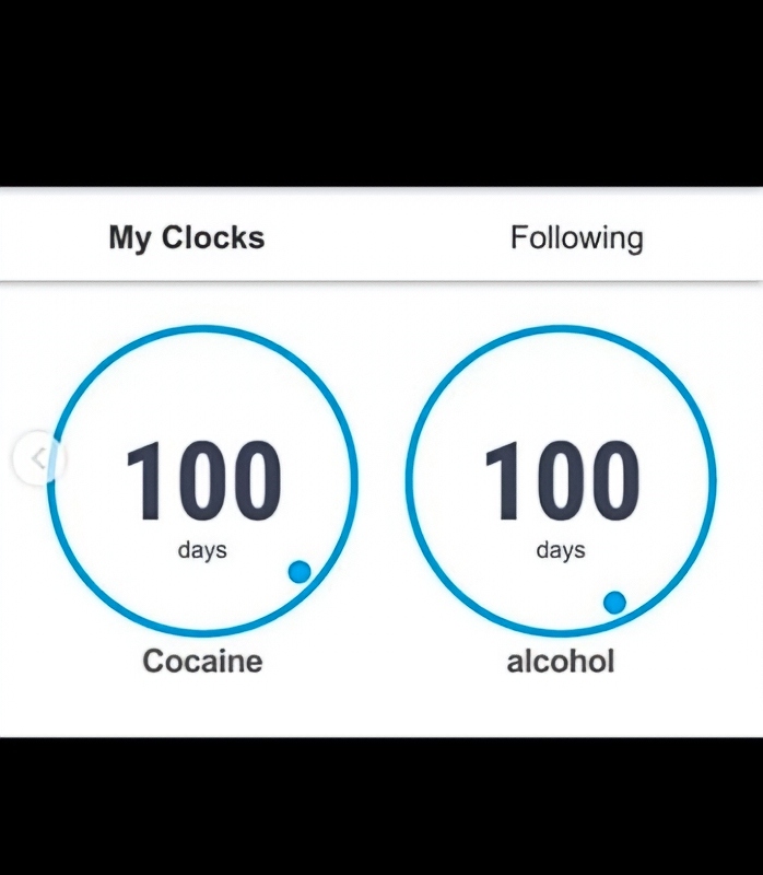 Sobriety Clocks - Jax Taylor- Instagram