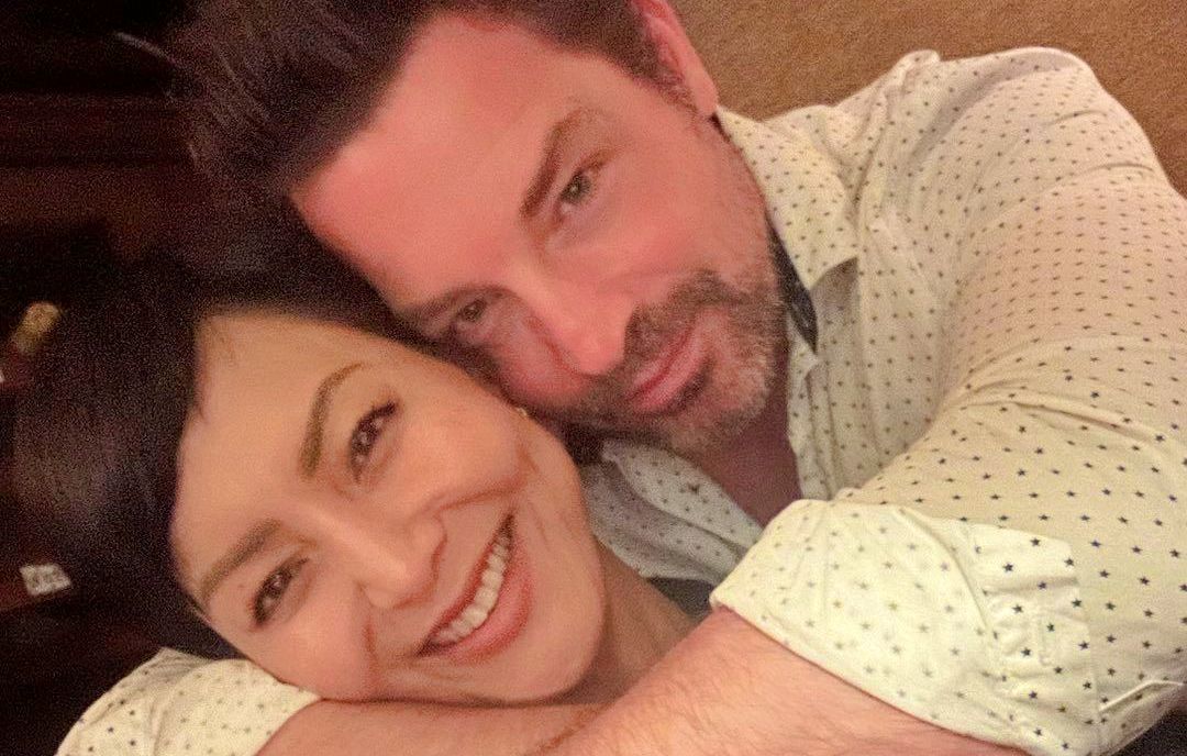 Brennan Elliott and Camilla Row