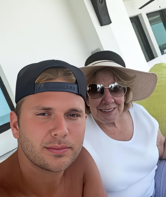 Chase shared filming with Nanny Faye - @chasechrisley - Instagram
