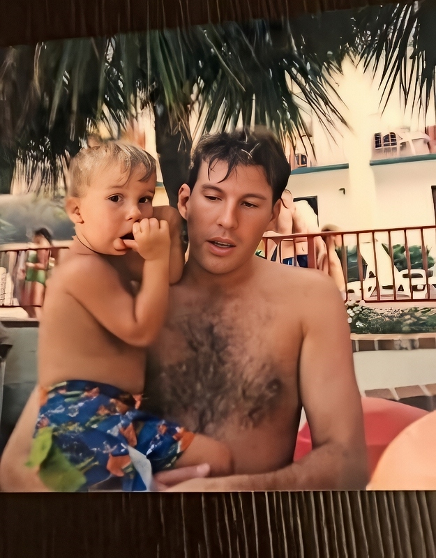 Chase shares a throwback photo on Todd's Birthday - @chasechrisley - Instagram 1