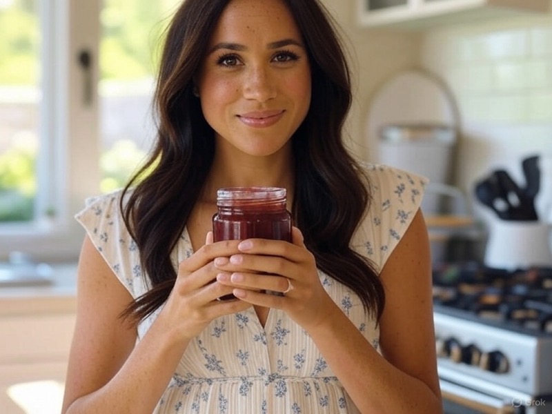 Did Meghan Just Troll Piers Morgan With a Jar of Runny As Ever Jam?