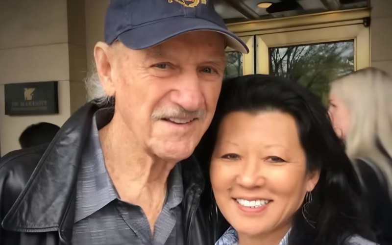 Gene and his wife Betsy via Today - YouTube