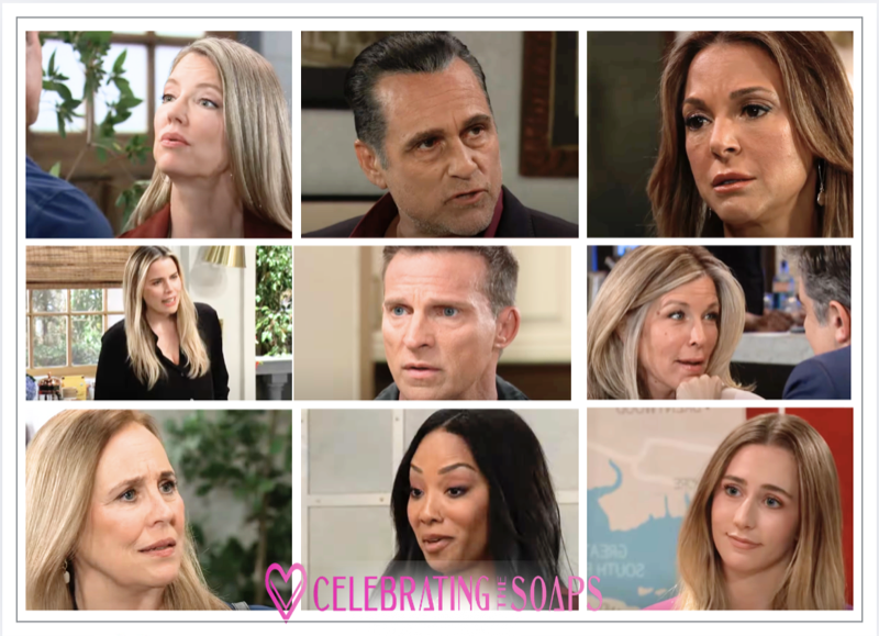'General Hospital' Preview Thursday, April 10: Sonny Explodes, Nina Taunts Drew, Sasha's Crisis, Maxie Warns Sidwell