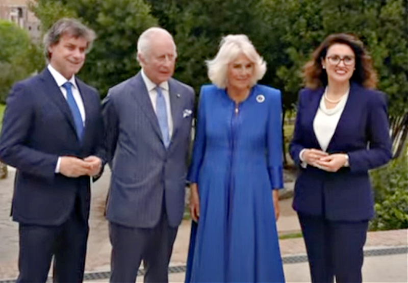 King Charles And Queen Camilla Met By Cheering Crowds In Rome, Monarch Overdoing It?