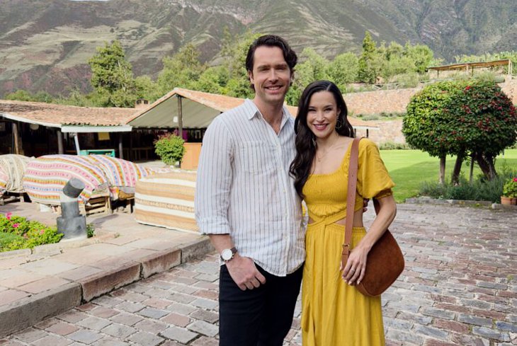 Hallmark Channel Spoilers: Rhiannon Fish And Alec Santos Star In ‘A Machu Picchu Proposal’