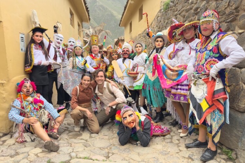 Hallmark Star Alec Santos Details Unforgettable 'Machu Picchu Proposal' Shoot