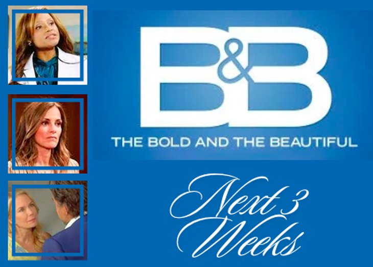 The Bold And The Beautiful Spoilers Next 3 Weeks: Grace Cornered, Taylor Goes Scorched Earth, Bridge Reunite