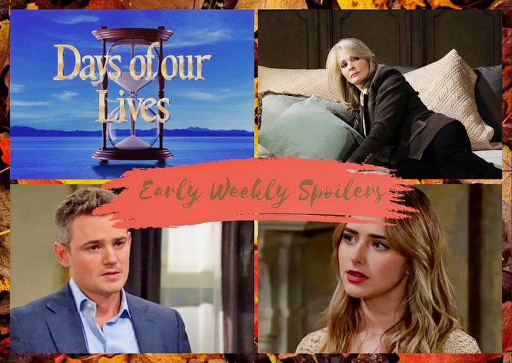 Days Of Our Lives Spoilers Week Of Sept 29: Blackout Drama, Marlena’s Medical Crisis, Johnny & Holly Punished