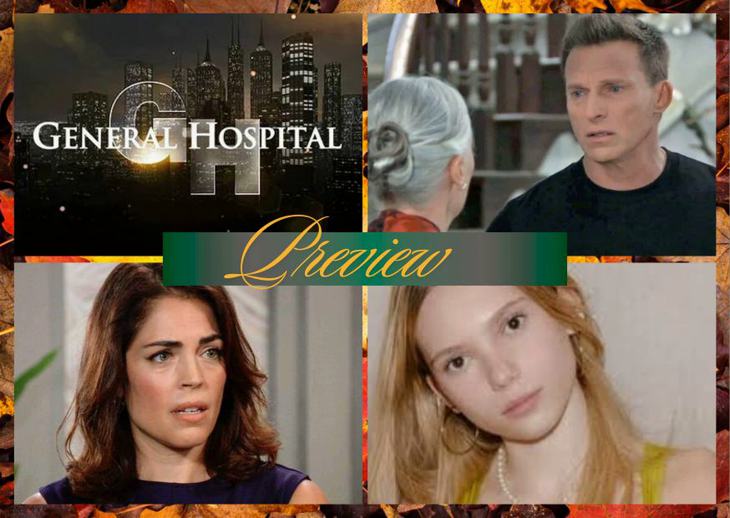 'General Hospital' Preview Thursday, September 18: Tracy Questions Jason, Lulu's Bombshell, Britt's Proposal, Molly Learns Secret