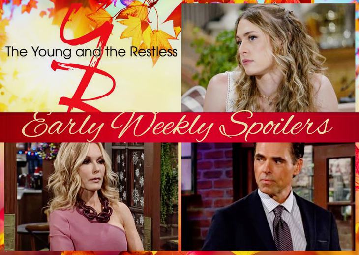 'Y&R' Early Week Spoilers Sept 22-26: Claire’s Temptation, Lauren’s Hunch, Billy's Setback